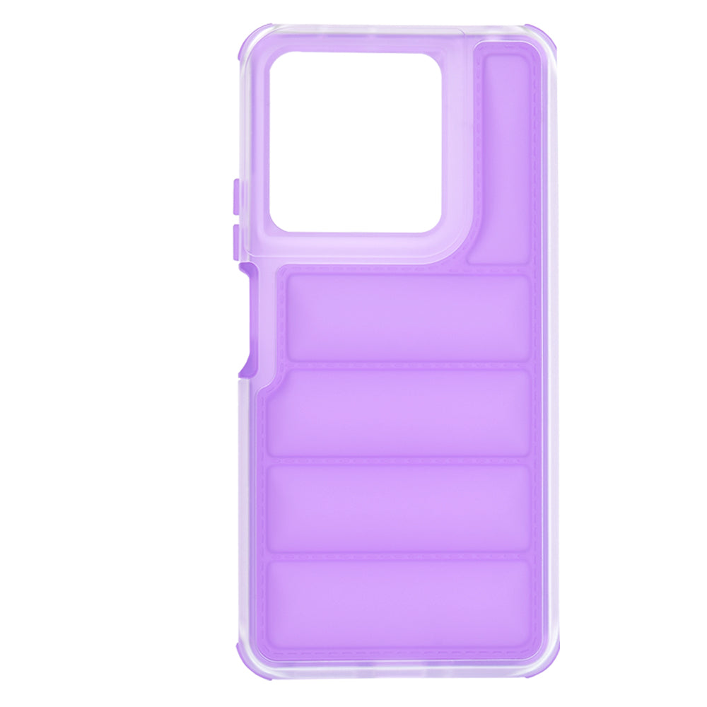 Obal na Xiaomi Redmi Note 13 5G, Techsuit, Wave Shield, fialový