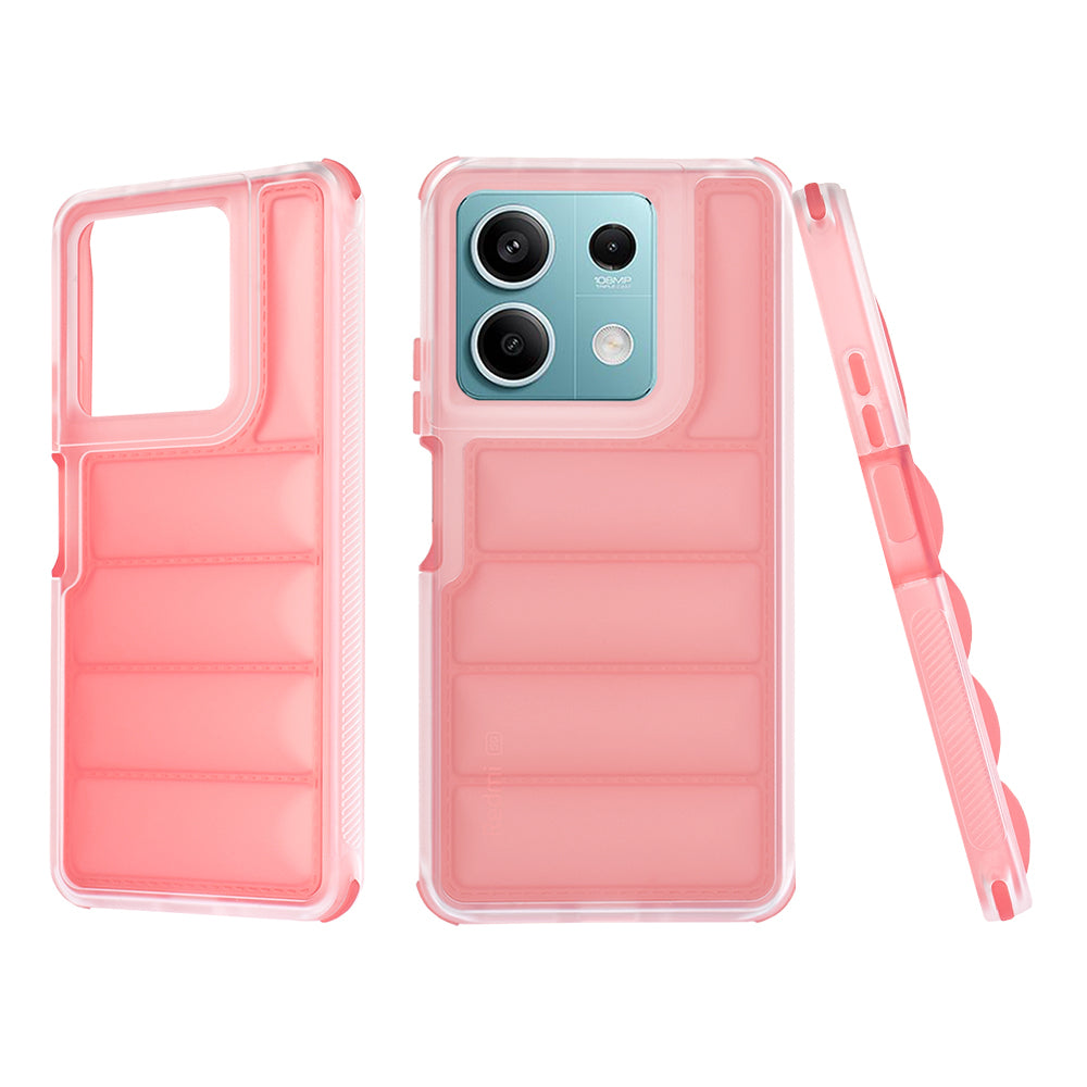 Puzdro pre Xiaomi Redmi Note 13 5G, Techsuit, Wave Shield, Červené