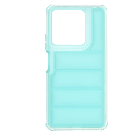Obal na Xiaomi Redmi Note 13 5G, Techsuit, Wave Shield, Tyrkysový