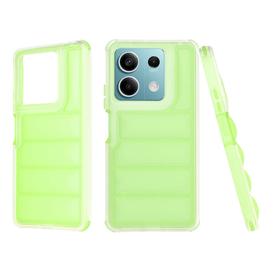 Puzdro pre Xiaomi Redmi Note 13 5G, Techsuit, Wave Shield, Zelené