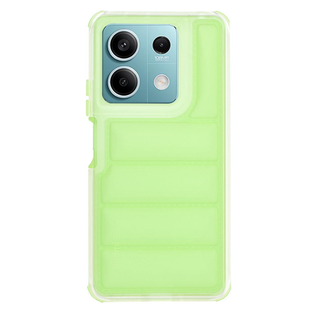 Case for Xiaomi Redmi Note 13 5G, Techsuit, Wave Shield, Green