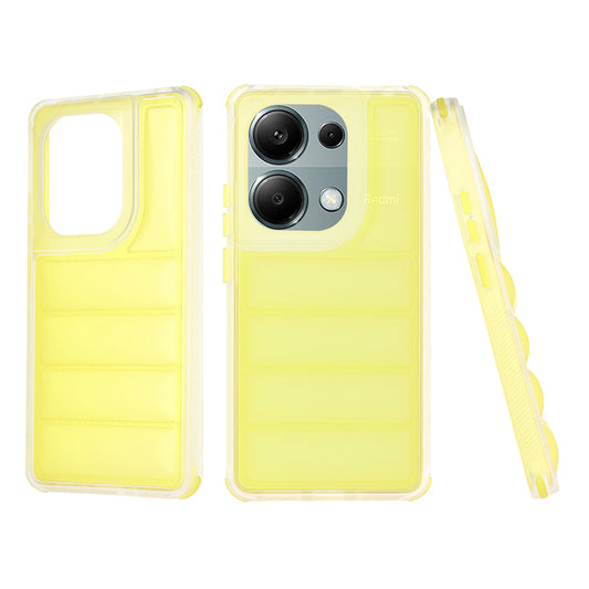 Obal na Xiaomi Redmi Note 13 Pro 4G / Poco M6 Pro 4G, Techsuit, Wave Shield, žltá