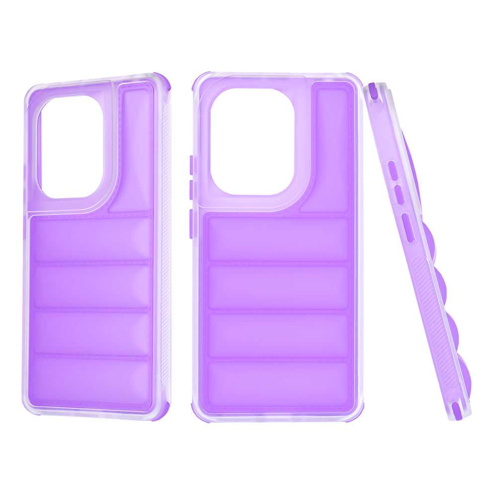 Obal na Xiaomi Redmi Note 13 Pro 4G / Poco M6 Pro 4G, Techsuit, Wave Shield, fialový