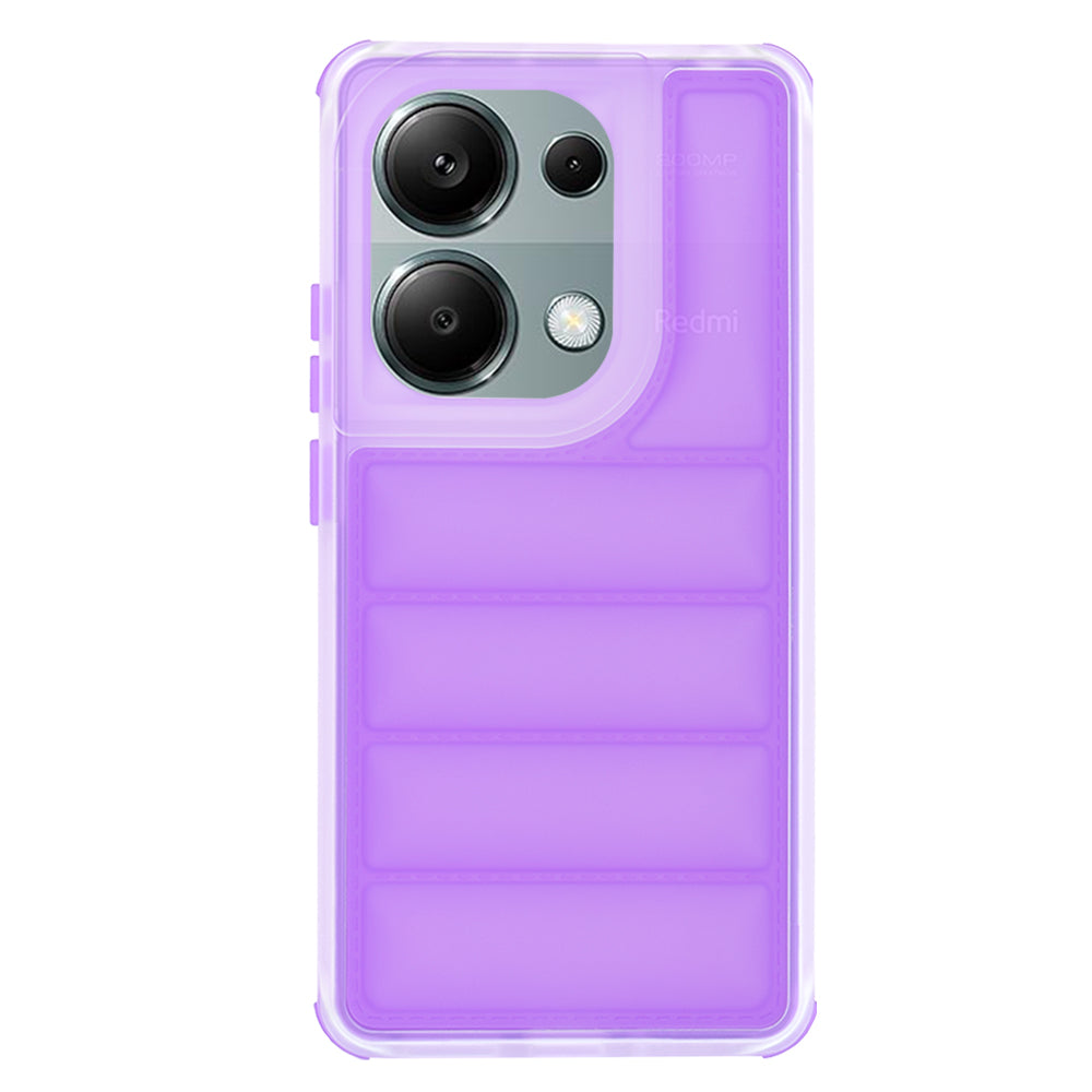 Obal na Xiaomi Redmi Note 13 Pro 4G / Poco M6 Pro 4G, Techsuit, Wave Shield, fialový