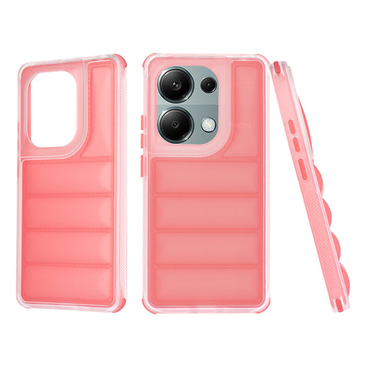 Obal na Xiaomi Redmi Note 13 Pro 4G / Poco M6 Pro 4G, Techsuit, Wave Shield, červený