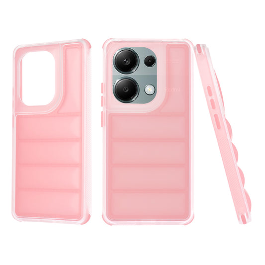 Obal na Xiaomi Redmi Note 13 Pro 4G / Poco M6 Pro 4G, Techsuit, Wave Shield, ružový