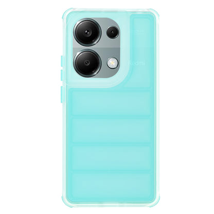 Obal na Xiaomi Redmi Note 13 Pro 4G / Poco M6 Pro 4G, Techsuit, Wave Shield, Tyrkysová