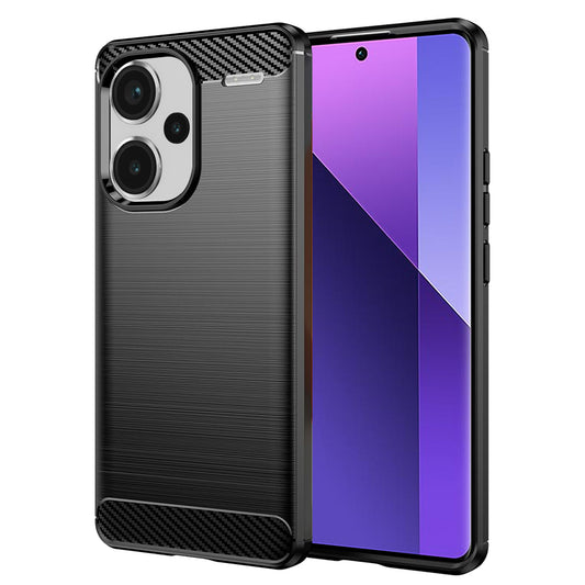 Puzdro pre Xiaomi Redmi Note 13 Pro+, Techsuit, Karbón, Čierne