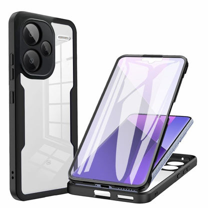 Puzdro pre Xiaomi Redmi Note 13 Pro+, Techsuit, ColorVerse 360, Čierne