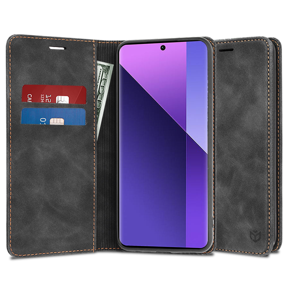 Puzdro pre Xiaomi Redmi Note 13 Pro+, Techsuit, Confy, Čierna