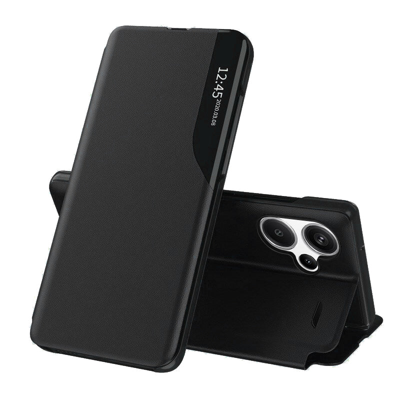 Puzdro pre Xiaomi Redmi Note 13 Pro+, Techsuit, eFold, Čierna