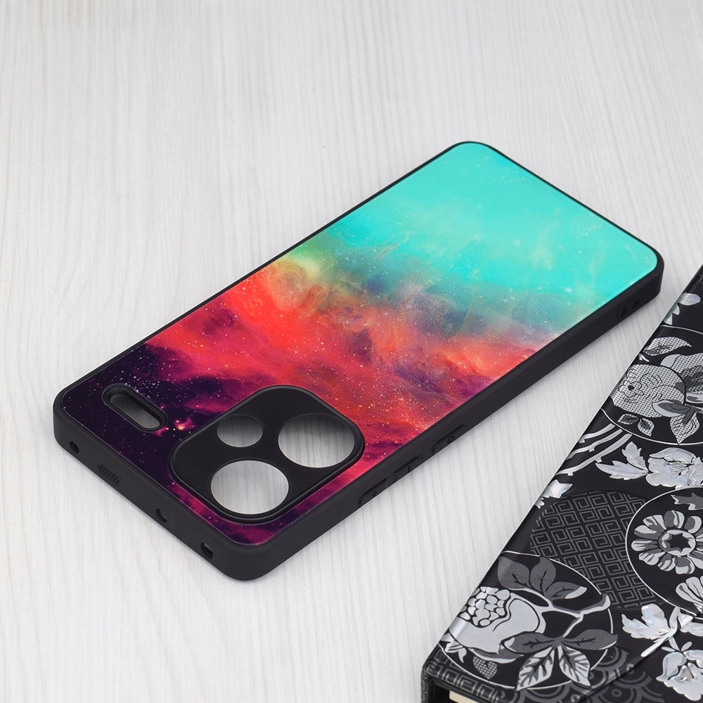 Obal na Xiaomi Redmi Note 13 Pro+, Techsuit, Glaze, Tyrkysový