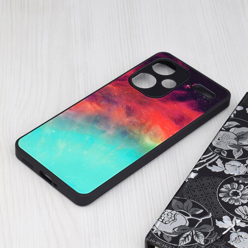 Obal na Xiaomi Redmi Note 13 Pro+, Techsuit, Glaze, Tyrkysový