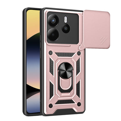 Puzdro pre Xiaomi Redmi Note 14 4G (Regionálne), Techsuit, CamShield, Ružové