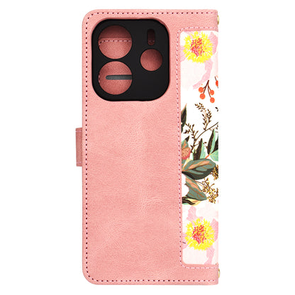 Puzdro pre Xiaomi Redmi Note 14 4G (Regionálne), Techsuit, FlipCraft, Ružové
