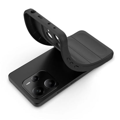 Puzdro pre Xiaomi Redmi Note 14 4G (Regionálne), Techsuit, Magic Shield, Čierna
