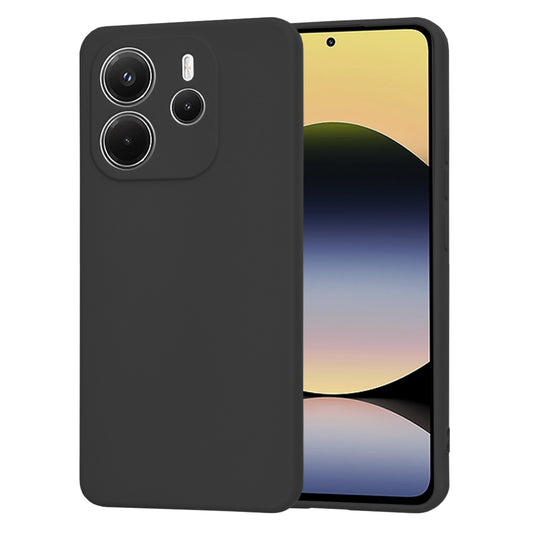 Obal na Xiaomi Redmi Note 14 4G (Regionálny), Techsuit, SoftFlex, Čierny