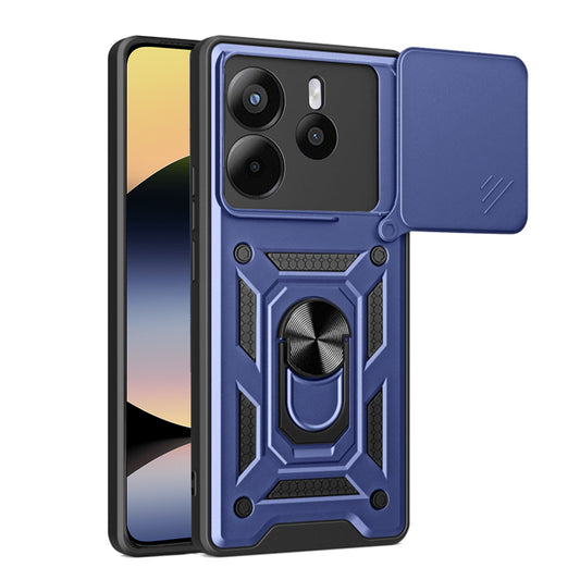 Puzdro pre Xiaomi Redmi Note 14 4G (Štandard), Techsuit, CamShield, Modrá