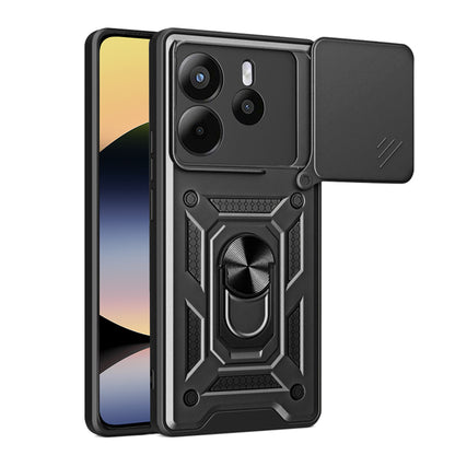 Case for Xiaomi Redmi Note 14 4G (Standard), Techsuit, CamShield, Black