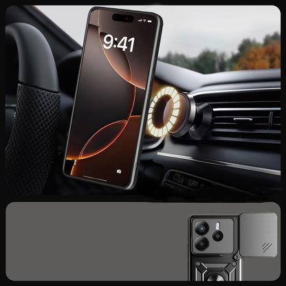 Puzdro pre Xiaomi Redmi Note 14 4G (Štandard), Techsuit, CamShield, Ružové