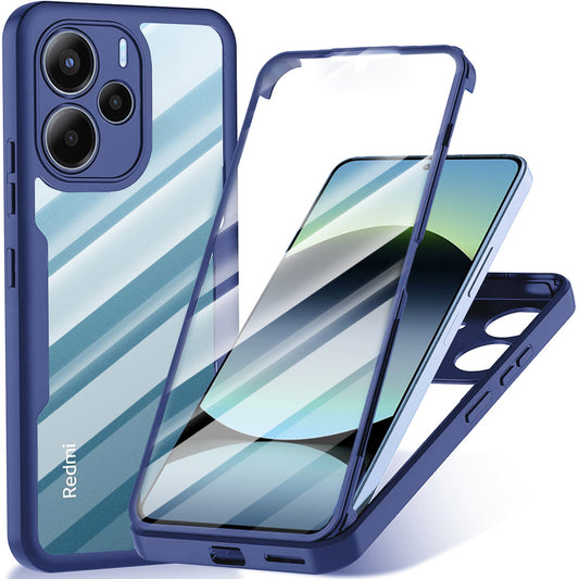 Puzdro pre Xiaomi Redmi Note 14 4G (Štandard), Techsuit, ColorVerse 360, Modrá
