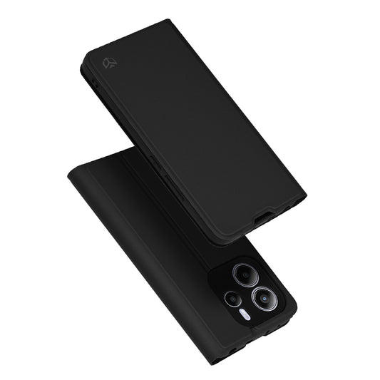 Puzdro pre Xiaomi Redmi Note 14 4G (Štandard), Techsuit, Magskin Book, Čierne