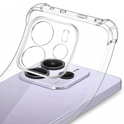 Puzdro pre Xiaomi Redmi Note 14 4G (Štandard), Techsuit, Odolné proti nárazom, Priehľadné