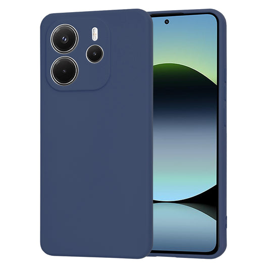 Puzdro pre Xiaomi Redmi Note 14 4G (Štandard), Techsuit, SoftFlex, Tmavomodrá