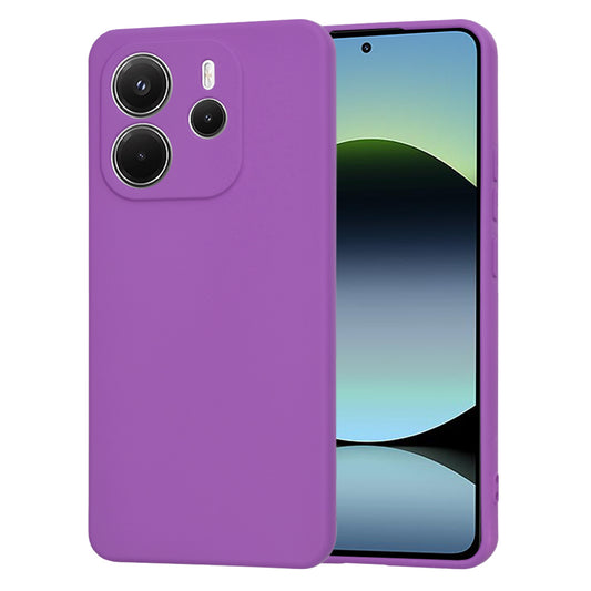 Puzdro pre Xiaomi Redmi Note 14 4G (Štandard), Techsuit, SoftFlex, Fialové