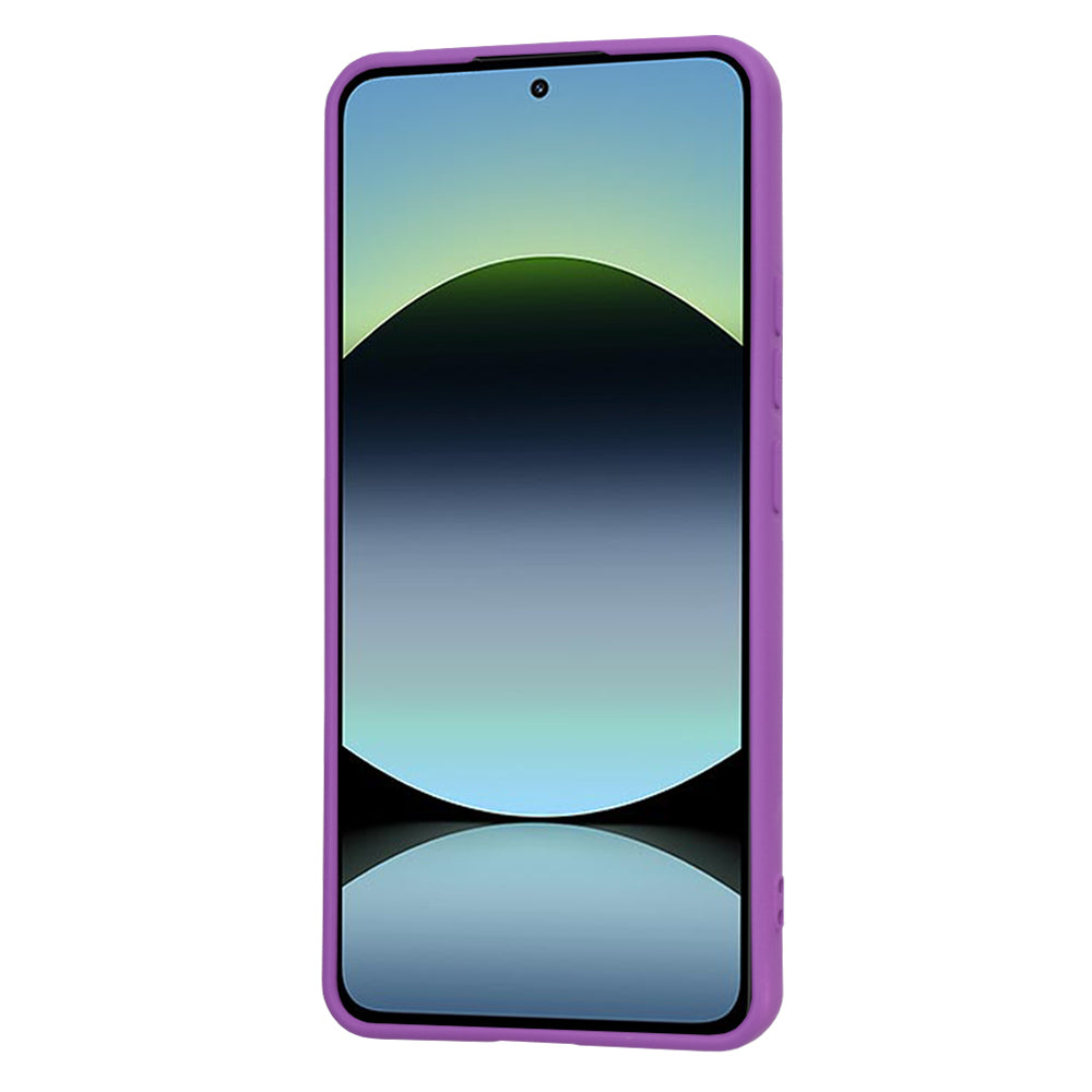 Puzdro pre Xiaomi Redmi Note 14 4G (Štandard), Techsuit, SoftFlex, Fialové