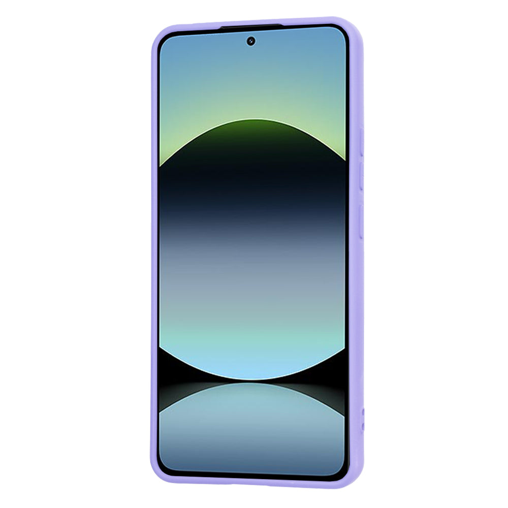 Puzdro pre Xiaomi Redmi Note 14 4G (Štandard), Techsuit, SoftFlex, Svetlofialové