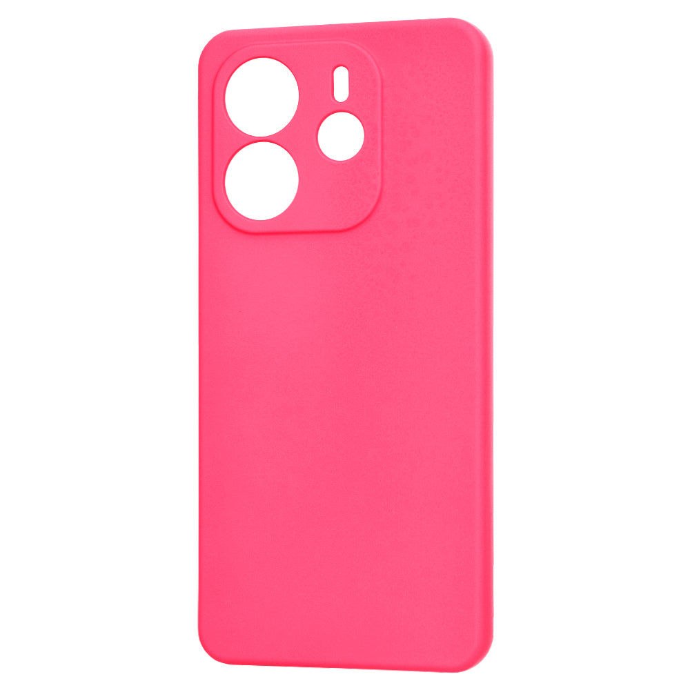 Puzdro pre Xiaomi Redmi Note 14 4G (Štandard), Techsuit, SoftFlex, Tmavoružová