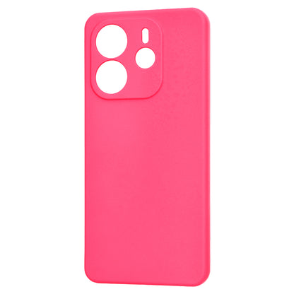 Puzdro pre Xiaomi Redmi Note 14 4G (Štandard), Techsuit, SoftFlex, Tmavoružová