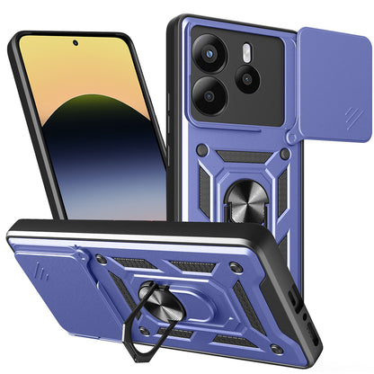Puzdro pre Xiaomi Redmi Note 14 5G, Techsuit, CamShield, Modrá