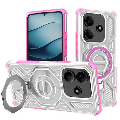Puzdro pre Xiaomi Redmi Note 14 5G, Techsuit, Carbon Shield Pro, Ružové