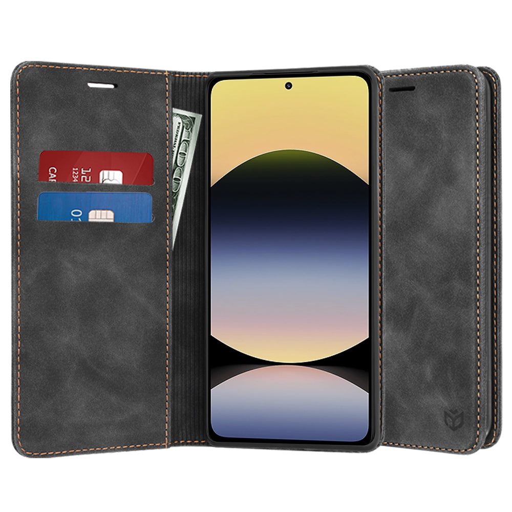 Puzdro pre Xiaomi Redmi Note 14 5G, Techsuit, Confy, Čierne