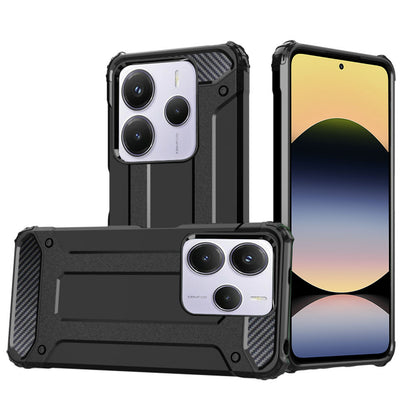 Puzdro pre Xiaomi Redmi Note 14 5G, Techsuit, Hybrid Armor, čierne