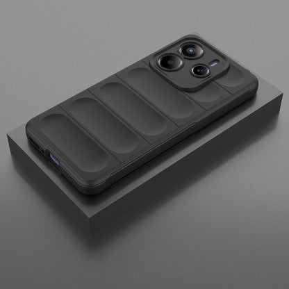 Puzdro pre Xiaomi Redmi Note 14 5G, Techsuit, Magic Shield, Čierne