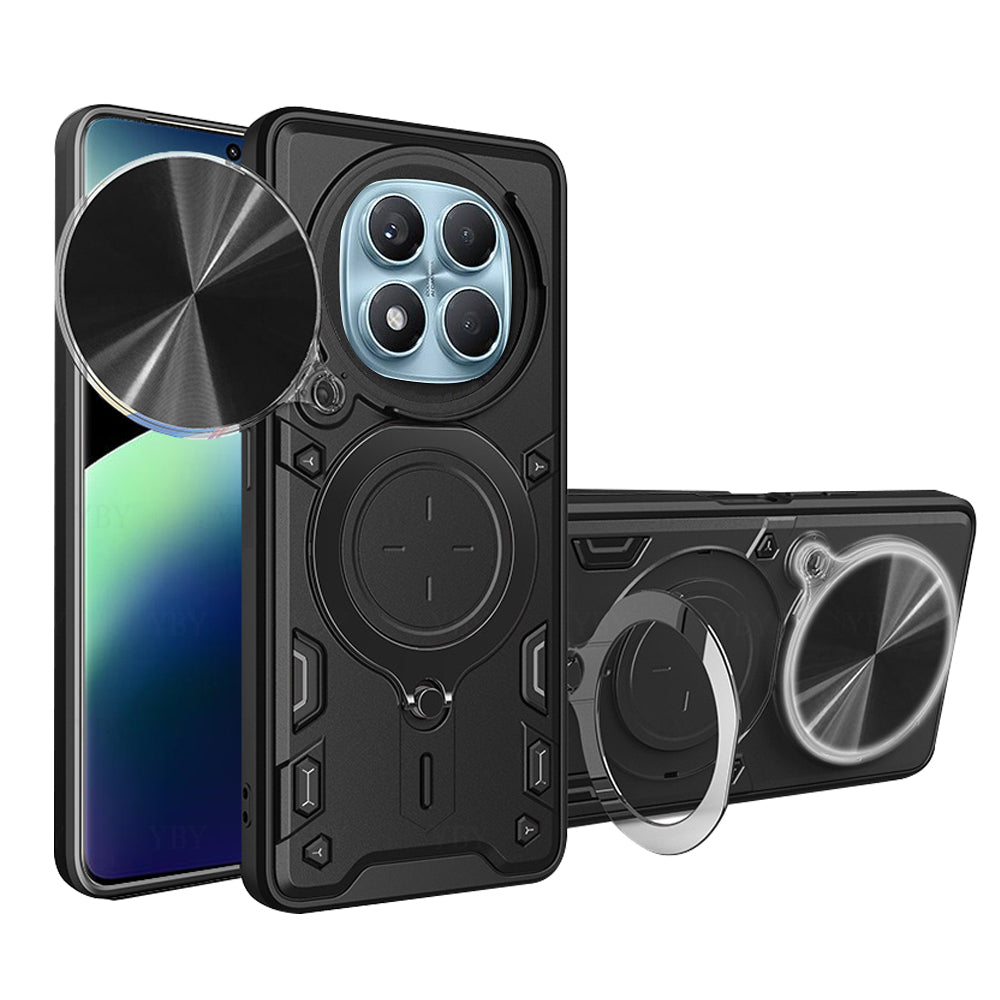 Puzdro pre Xiaomi Redmi Note 14 Pro 4G, Techsuit, CamGuard Pro, Čierna