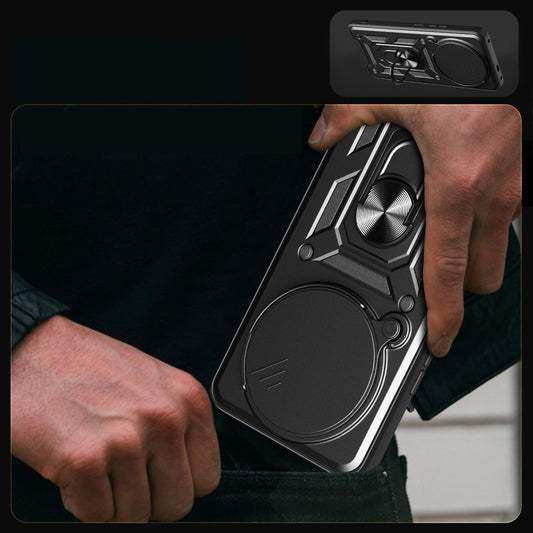 Puzdro pre Xiaomi Redmi Note 14 Pro 4G, Techsuit, CamShield, Čierna