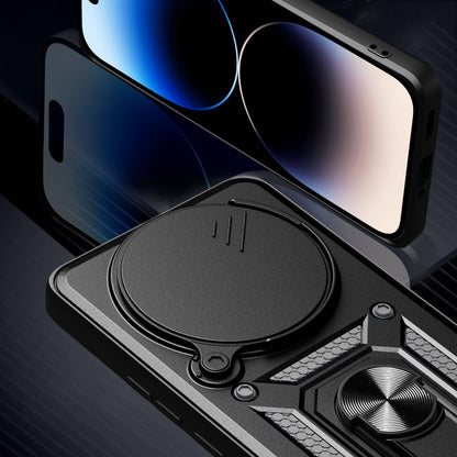 Case for Xiaomi Redmi Note 14 Pro 4G, Techsuit, CamShield, Black