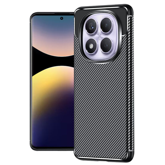 Puzdro pre Xiaomi Redmi Note 14 Pro 4G, Techsuit, CarbonFiber, Čierne