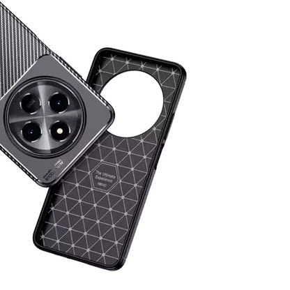Puzdro pre Xiaomi Redmi Note 14 Pro 4G, Techsuit, CarbonFiber, Čierne