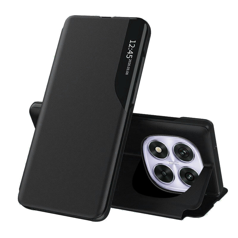 Puzdro pre Xiaomi Redmi Note 14 Pro 4G, Techsuit, eFold, Čierne