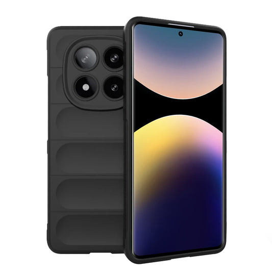 Puzdro pre Xiaomi Redmi Note 14 Pro 4G, Techsuit, Magic Shield, Čierna