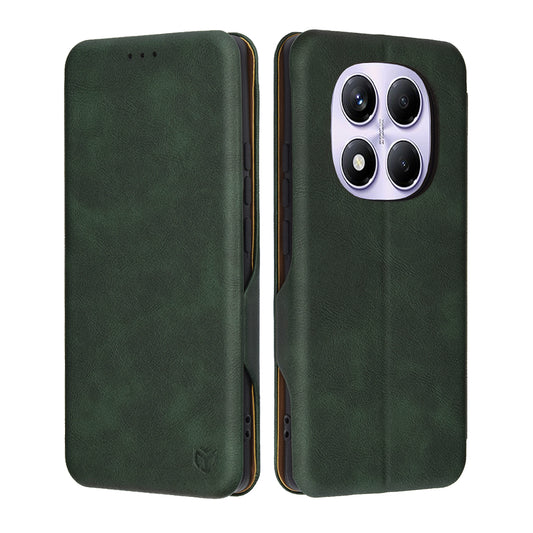 Puzdro pre Xiaomi Redmi Note 14 Pro 4G, Techsuit, Safe Wallet Plus, Zelené