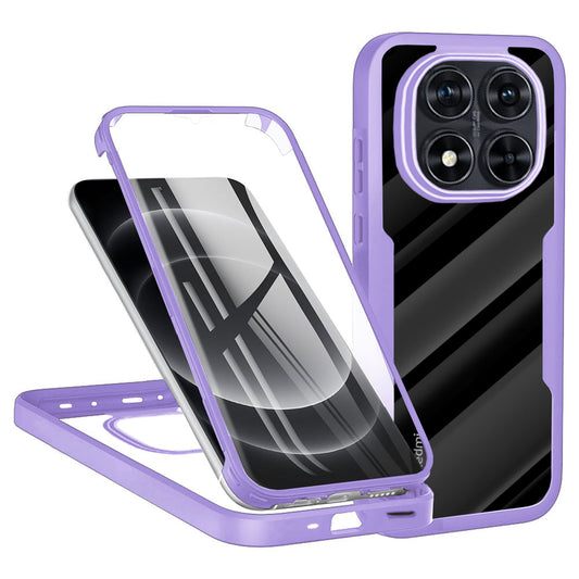 Puzdro pre Xiaomi Redmi Note 14 Pro+ 5G / Note 14 Pro 5G / Poco X7, Techsuit, ColorVerse 360, Fialová