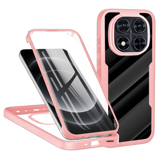 Puzdro pre Xiaomi Redmi Note 14 Pro+ 5G / Note 14 Pro 5G / Poco X7, Techsuit, ColorVerse 360, Ružové