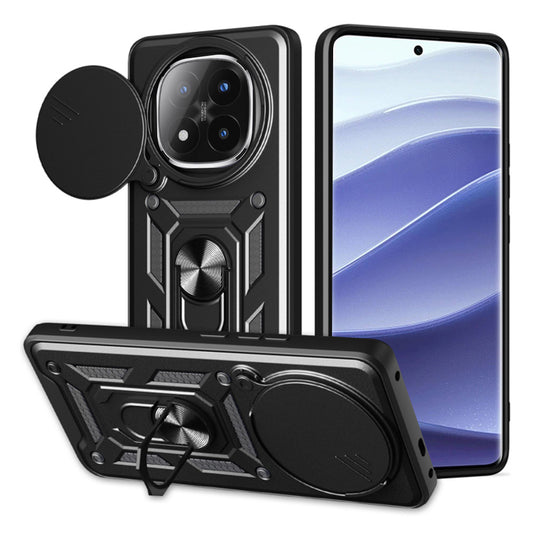 Puzdro pre Xiaomi Redmi Note 14 Pro+ 5G, Techsuit, CamShield, Čierne