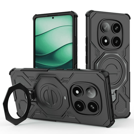 Puzdro pre Xiaomi Redmi Note 14 Pro+ 5G, Techsuit, Carbon Shield Pro, Čierna